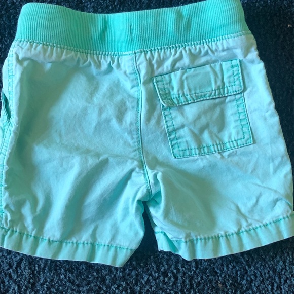 Carters 18 months teal shorts - Picture 3 of 3